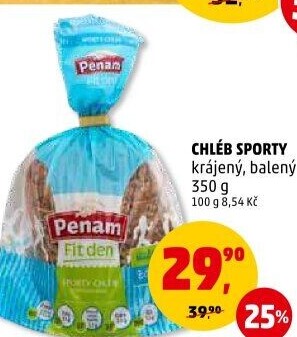 Chléb Sporty Fit den Penam