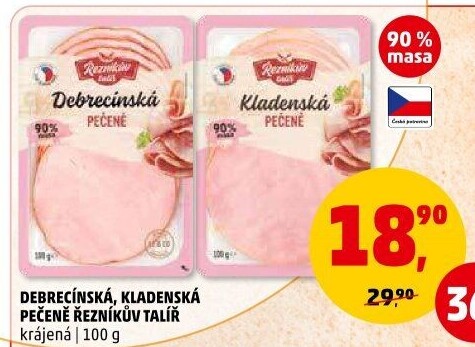Debrecínská pečeně Řezníkův talíř