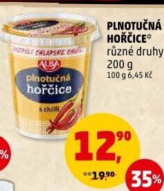 Hořčice plnotučná Alba