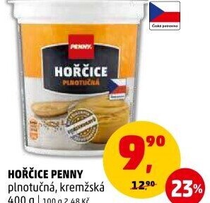 Hořčice plnotučná Penny