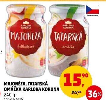 Majonéza Karlova Koruna