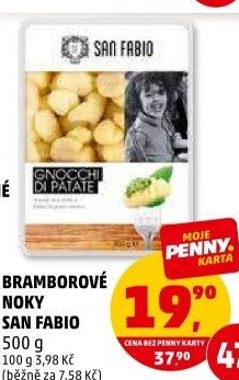Noky bramborové San Fabio