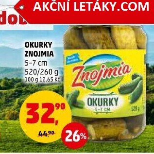 Okurky Znojmia
