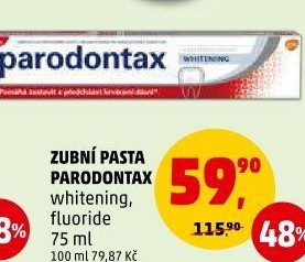 Pasta na zuby Whitening Parodontax
