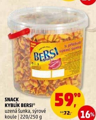 Snack Bersi - kbelík
