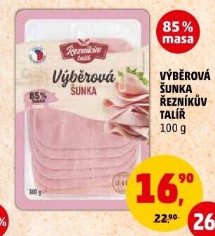 Šunka výběrová Řezníkův talíř