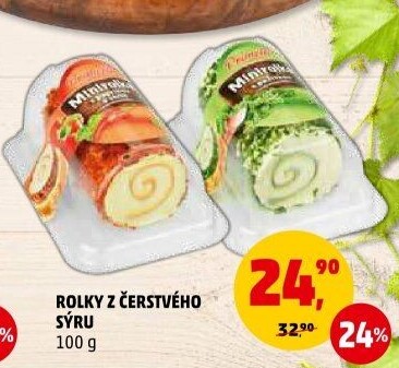 Sýr čerstvý rolka Primello