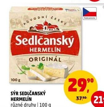 Sýr Hermelín Sedlčanský