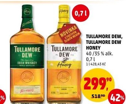 Whisky irská Tullamore Dew