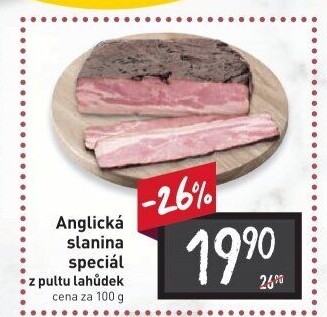 Anglická slanina speciál