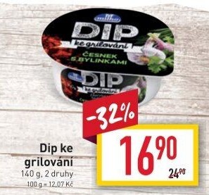 Dip ke grilování Milko