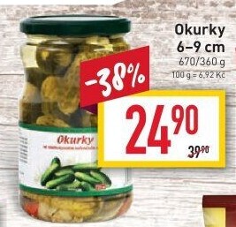 Okurky sterilované
