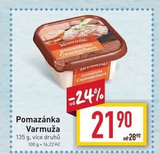 Pomazánky Varmuža