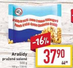 Pražené arašídy Alika