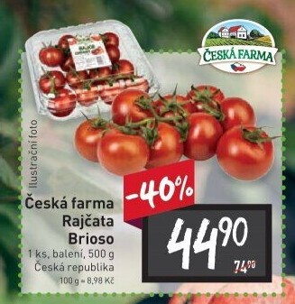 Rajčata keříková Česká farma