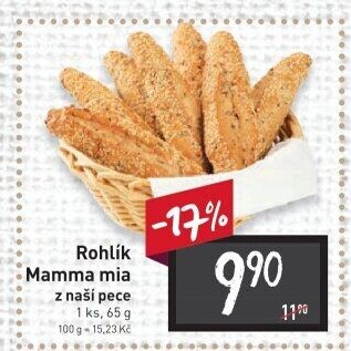 Rohlík Mamma mia