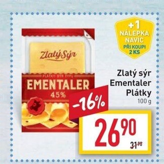 Sýr Ementál Zlatý sýr
