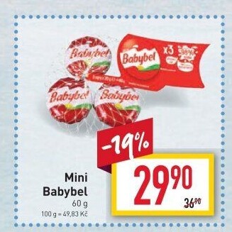 Sýr Mini Babybel Veselá kráva