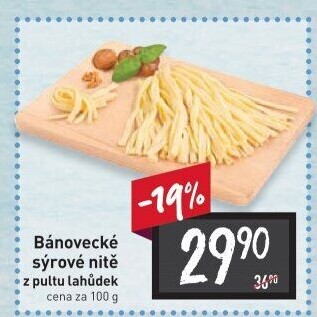 Sýrové nitě Bánovecké Milsy