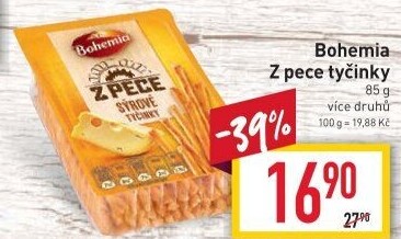 Tyčinky Z pece Bohemia Chips