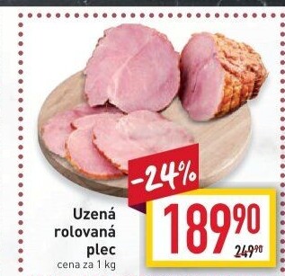 Uzená rolovaná plec