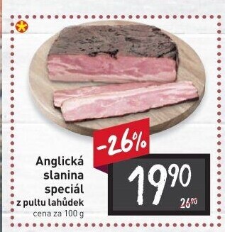 Anglická slanina speciál