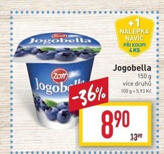 Jogurt Jogobella Zott