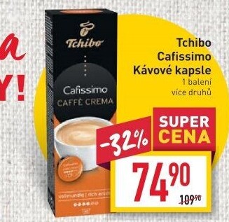 Kapsle Cafissimo Tchibo