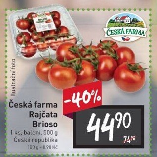 Rajčata Česká farma