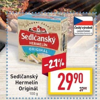Sýr Hermelín Sedlčanský