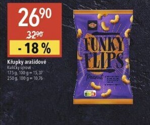 Křupky arašídové Globus