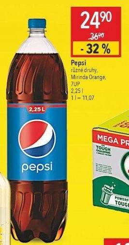 Limonáda Pepsi