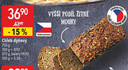 Chléb dýňový