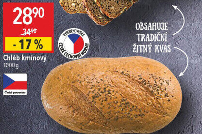 Chléb kmínový