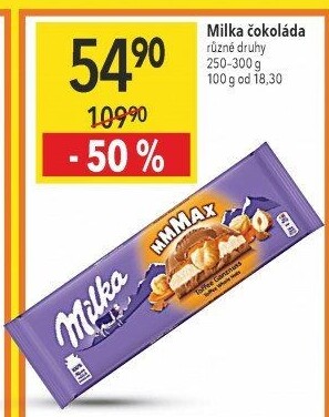 Čokoláda Milka