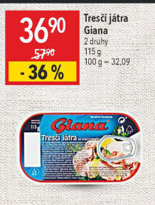 Játra tresčí Giana