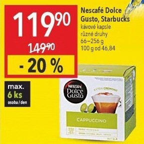 Kapsle Dolce Gusto Nescafé