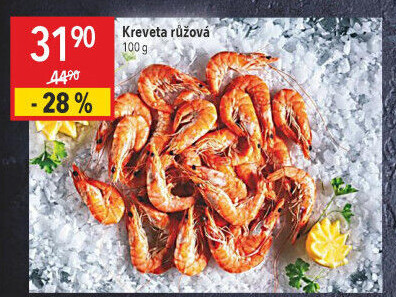 Krevety růžové
