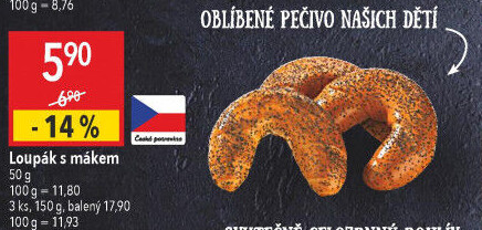 Loupák s mákem