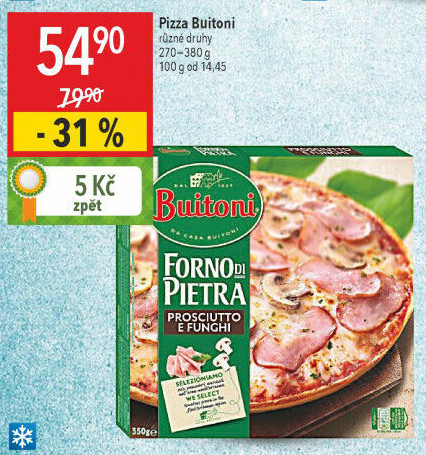 Pizza mražená Buitoni