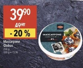 Sýr Mascarpone Globus