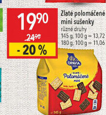 Zlaté polomáčené mini Zlaté Opavia