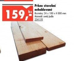 Nehoblované prkno