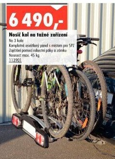 Nosič kol na tažné zařízení
