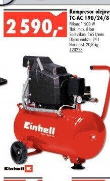 Olejový kompresor Classic C-AC 190/24/8 Einhell