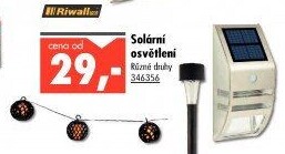 Solární LED svítidlo