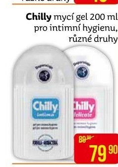 Intimní gel Intima Chilly