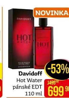 Toaletní voda pánská Hot Water Davidoff