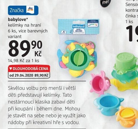 Kelímky na hraní Babylove