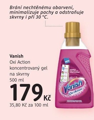 Odstraňovač skvrn gelový Vanish Oxi Action